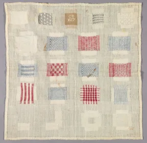 Early 19th Century Sampler Print, 1827