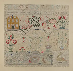 Byron Dingman Sampler Print, c. 1938