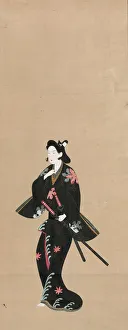 Art Institute Chicago Collection Prints: Samurai, 1750 / 75. Creator: Unknown