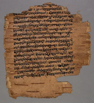 Sarada Script Print, 1600s