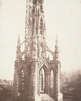William Henry Fox Talbot Prints: Scott Monument Print, Edinburgh, 1844