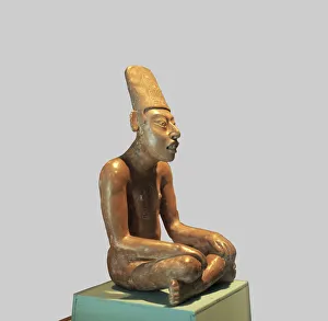 Ancient Mesoamerican Artifacts Prints: Scribe