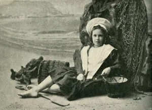 British Seaside Culture Prints: At the Seaside, 1902. Creator: Unknown
