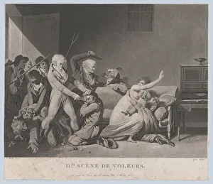 Second Scene of Thieves Print, ca. 1805