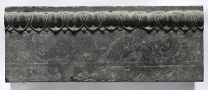 Heritage Art China Prints: Section of a Coffin Platform: Horizontal Panel, 550-577. Creator: Unknown