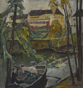 Seefeld Castle Print, 1925