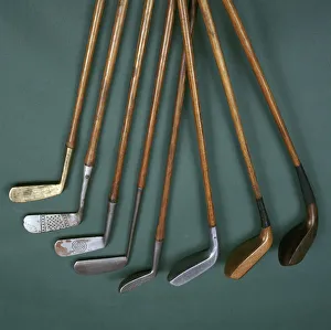 Selection of Putters Print, c1880-1930