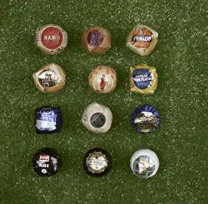 Selection of wrapped golf balls, 20th century. Artist: Hutchison Main & Company Selection of wrapped golf balls, 20th century. Artist: Hutchison Main & Company