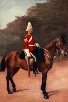 British Empire Armed Forces Prints: Sergeant of the Inniskilling Dragoons, 1900. Creator: Gregory & Co