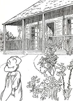 Alice Talwin Morris Collection: A Settlers Home, 1912. Artist: Charles Robinson