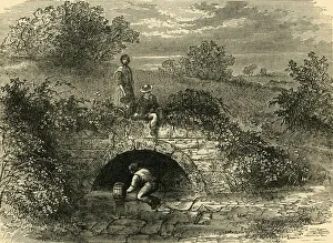 Edward Walford Author Prints: Shepherds Well in 1820, (c1876). Creator: Unknown