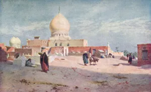 Sheykhs Tomb at Damietta, c1880, (1904). Artist: Robert George Talbot Kelly Sheykhs Tomb at Damietta, c1880, (1904). Artist: Robert George Talbot Kelly