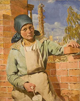 Heritage Images Print: Shock Worker, 1932