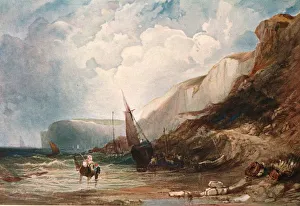 Nineteenth Century Geographical Features Prints: The Shrimpers, (c1900). Creator: Unknown