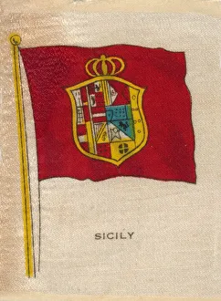 Italian Flag Prints: Sicily, c1910