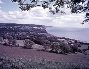 Prints of Sidmouth, Devon, c1955. Town on the English Channel, gateway to the Jurassic Coast World Heritage Site Sidmouth Prints: Sidmouth, Devon Print c1955: A vintage photograph of the seaside town