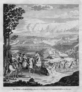 The siege of Barcelona taken by the Earl of Peterborough in the year 1705 The siege of Barcelona taken by the Earl of Peterborough in the year 1705