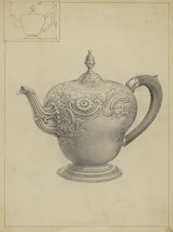 Silver Teapot Print, c. 1936