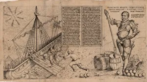 Sir Francis Drake, ca 1588. Creator: Anonymous Sir Francis Drake, ca 1588. Creator: Anonymous