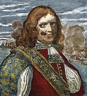 Sir Henry Morgan, 18th century. Artist: Anonymous Sir Henry Morgan, 18th century. Artist: Anonymous