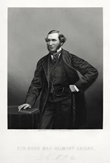 Sir Hugh Mac-Calmont Cairns, British statesman, c1880. Artist: DJ Pound Sir Hugh Mac-Calmont Cairns, British statesman, c1880. Artist: DJ Pound