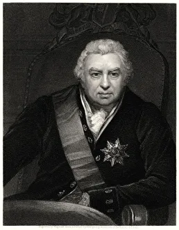 Sir J Banks, 19th century. Artist: CE Wagstaff Sir J Banks, 19th century. Artist: CE Wagstaff