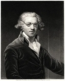 Sir Joshua Reynolds, 19th century. Artist: James Posselwhite Sir Joshua Reynolds, 19th century. Artist: James Posselwhite