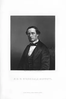 Sir William Sterndale Bennett, English composer, (1899).Artist: E Stodart Sir William Sterndale Bennett, English composer, (1899).Artist: E Stodart