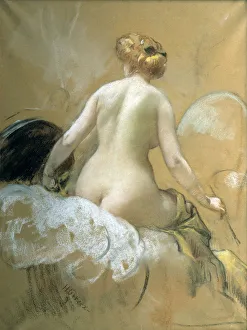 Sketch for a ceiling mural for the Elysee-Palace (not carried out), late 19th/early 20th century. Artist: Henri Gervex Sketch for a ceiling mural for the Elysee-Palace (not carried out), late 19th/early 20th century. Artist: Henri Gervex
