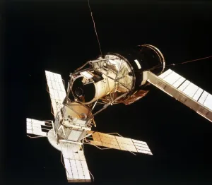 Heritage Space Images Prints: Skylab Space Station cluster seen from Command Module 3, 1973. Creator: NASA