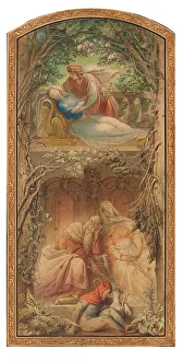 Moritz Ludwig von Schwind's Sleeping Beauty Print