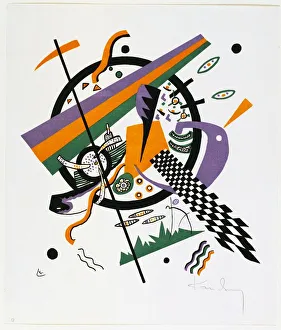 Small Worlds IV, 1922. Artist: Kandinsky, Wassily Vasilyevich (1866-1944)