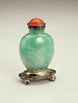 Snuff bottle with lid Print