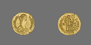 Solidus (Coin) of Honorius, 405 Print