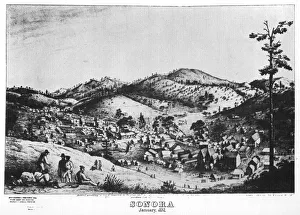Sonora, California, 1852 (1937).Artist: Pollard & Britton Sonora, California, 1852 (1937).Artist: Pollard & Britton