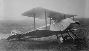 Early 20th Century Flight Prints: Sopwith [Tabloid] biplane, between c1910 and c1915. Creator: Bain News Service