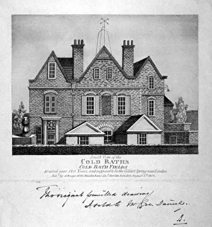 Cold Baths Print, 1812