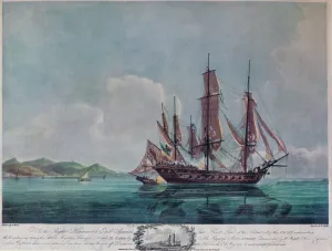 The Speedy and El Gamo, c1802. Artist: Nicholas Pocock The Speedy and El Gamo, c1802. Artist: Nicholas Pocock