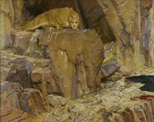 Mythology Artwork Prints: The Sphinx, 1887