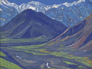 Prints of Spring in Kullu, 1929. Private Collection Images Dated 2018 December: Spring in Kullu, 1929 Vintage Print