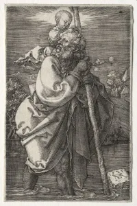 Renaissance Heritage Images Prints: St. Christopher, Facing to the Left