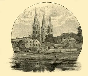 'St. Finbar's Cathedral', 1898. Creator: Unknown 'St. Finbar's Cathedral', 1898. Creator: Unknown