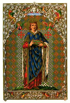 Images Dated 1st August 2007: St Louis (Louis IX, King of France), 1886