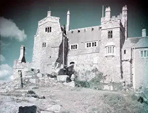 Arthur Charles Kirby Ware Prints: St Michael's Mount, Cornwall, c1955