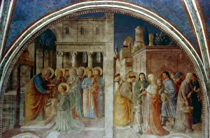 St Peter ordaining St Stephen Deacon, mid 15th century. Artist: Fra Angelico St Peter ordaining St Stephen Deacon, mid 15th century. Artist: Fra Angelico