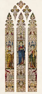Religious Artwork For Sale Prints: Stained glass window. Creator: Unknown