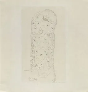 Fine Art Images Austria Prints: Standing Pair of Lovers, 1907-1908. Creator: Klimt, Gustav (1862-1918)