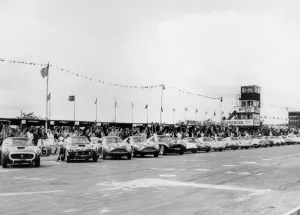 Start of 1961 Tourist Trophy race at Goodwood. Creator: Unknown Start of 1961 Tourist Trophy race at Goodwood. Creator: Unknown