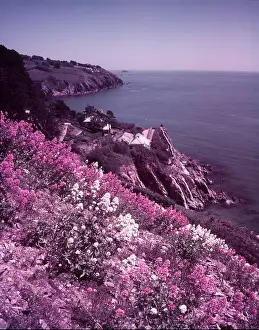 English Channel Views Prints: Start Bay, Devon, c1955. Creator: Arthur Charles Kirby Ware