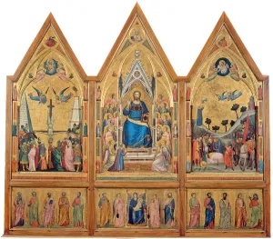 Giotto Di Bondone Artwork Prints: Stefaneschi Triptych